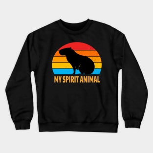 Capybara: My Spirit Animal Crewneck Sweatshirt